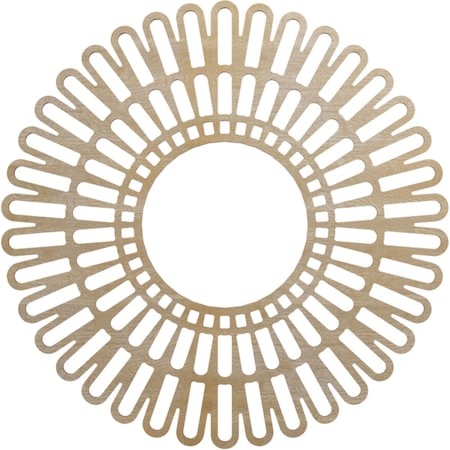 Ekena Millwork Cornelius Wood Fretwork Pierced Ceiling Medallion, Birch, 26"OD x 9 5/8"ID x 3/8"T CMWP26X0375CRBI